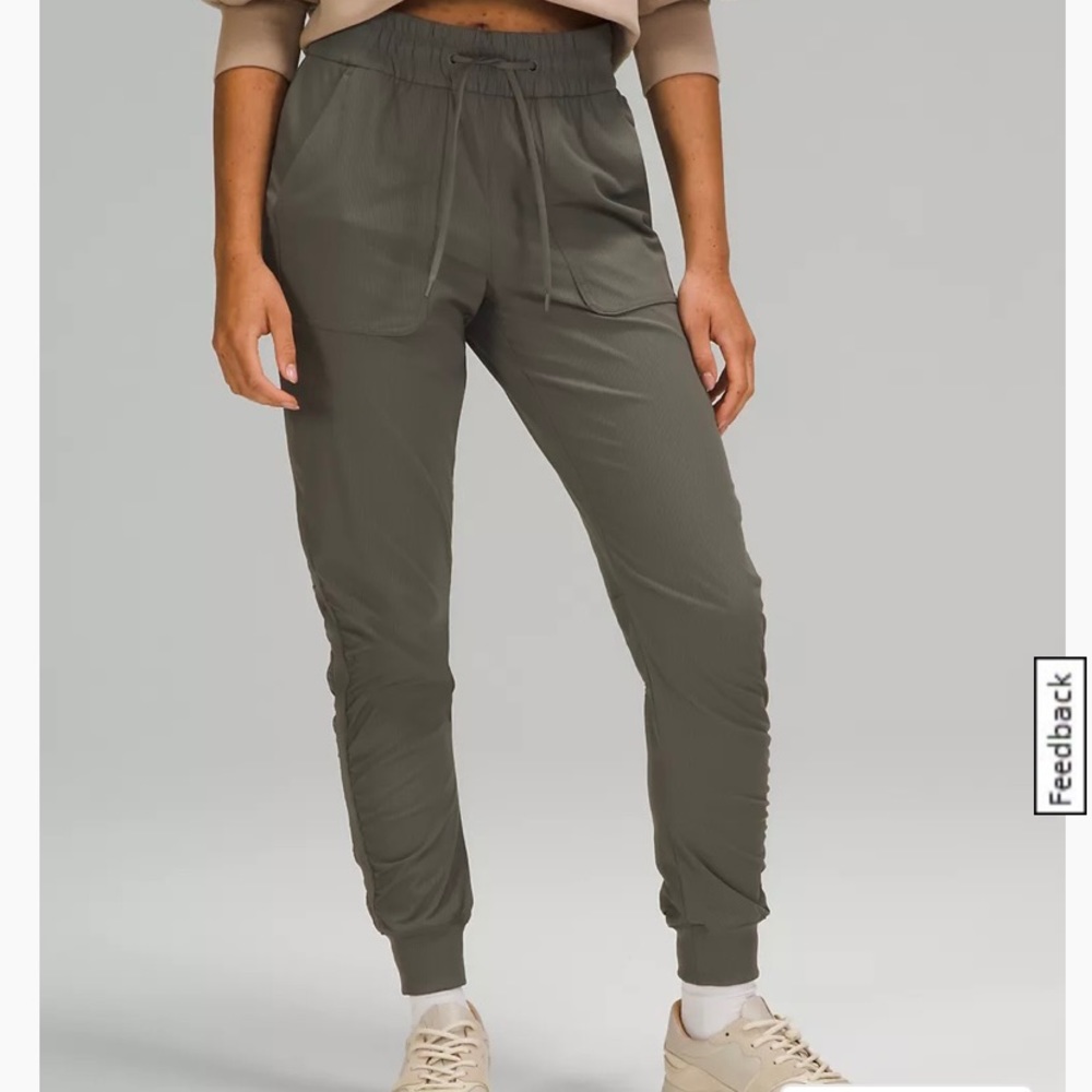 Lululemon On the Move High Rise Jogger, 2, Grey Sage